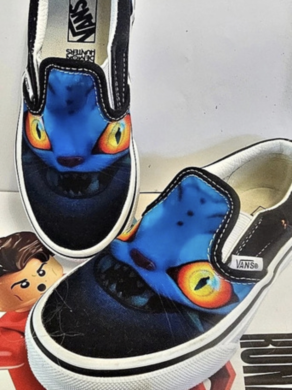 Vans K-POP DEMON HUNTERS Derpy Tiger Slip-On Sneakers